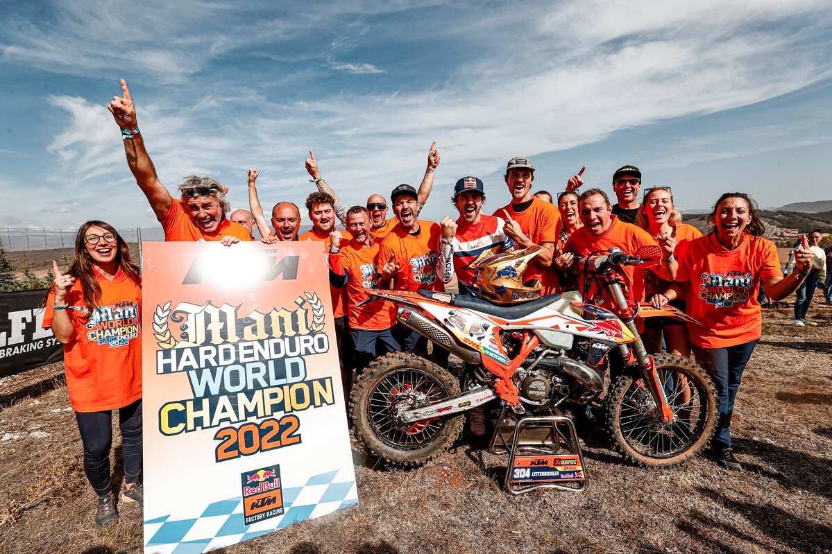 KTM Y MANI LETTENBICHLER - ¡CAMPEONES DEL MUNDO DE HARD ENDURO 2022!